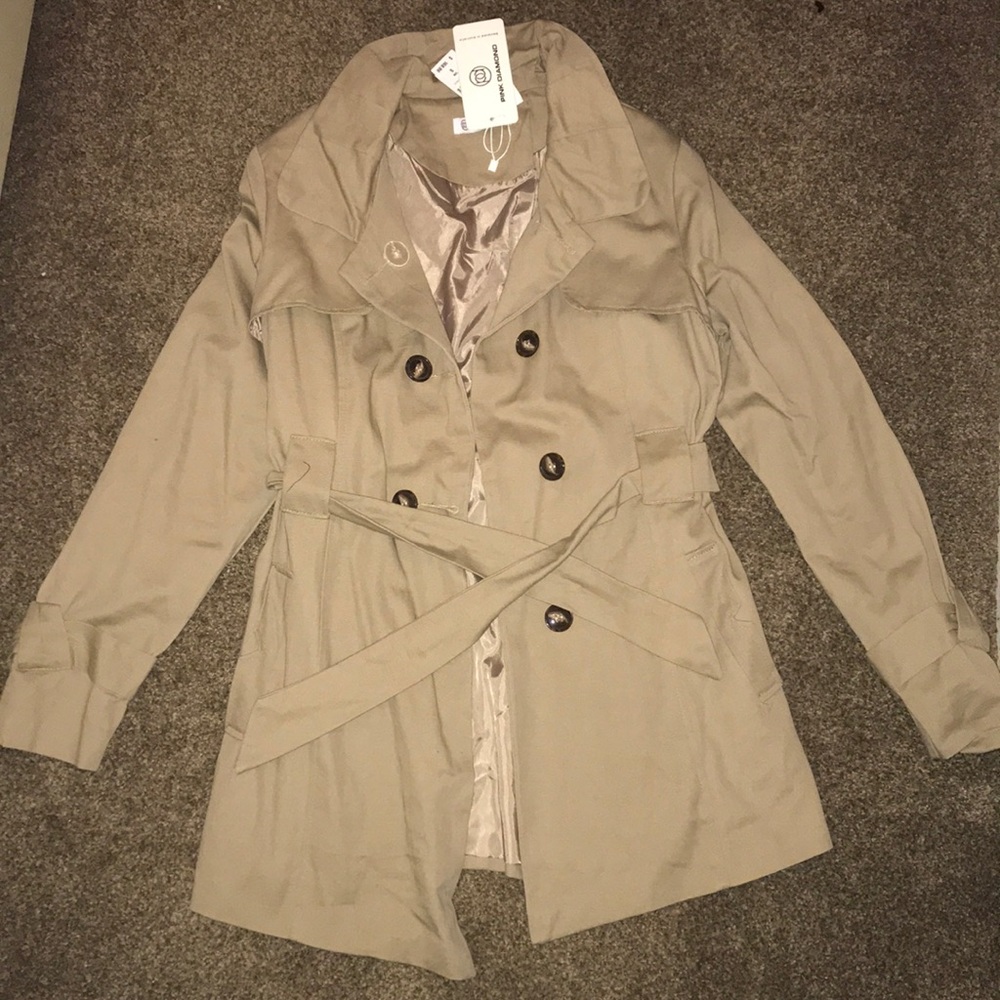 Tan Pea Coat